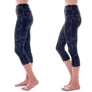 Public Myth Black Gray Camo Shadow Trooper Mid Rise Athletic Legging XS